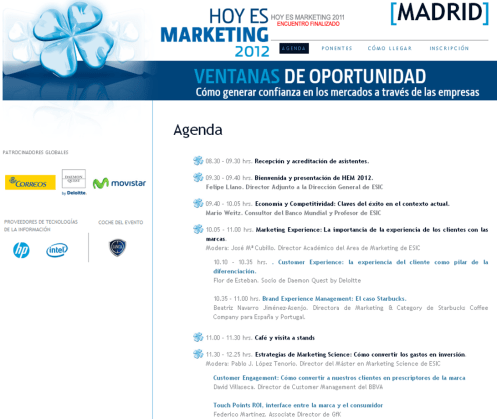 HoyesMarketing2012ESICAgenda